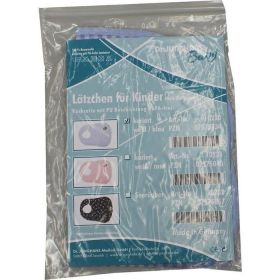Lätzchen BABY Rückseite beschichtet WEISS/BLAU günstig im Preisvergleich