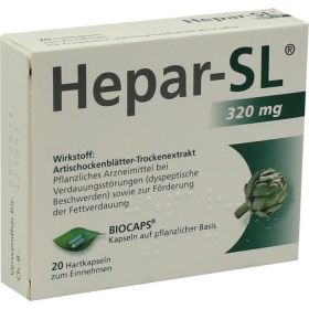Hepar-SL 320mg Hartkapseln günstig im Preisvergleich