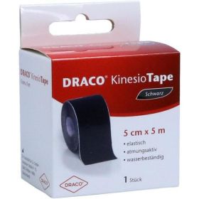 Draco Kinesiotape 5mx5cm schwarz günstig im Preisvergleich