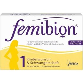 Femibion Schwangerschaft 1 D3 + 800ug Folat günstig im Preisvergleich