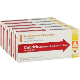 Cetirizindihydrochlorid elac 10mg günstig im Preisvergleich