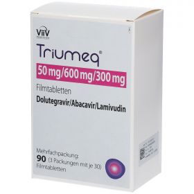 Triumeq 50 mg/600 mg/300 mg Filmtabletten günstig im Preisvergleich