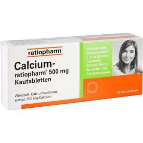 Calcium-ratiopharm 500 mg Kautabletten günstig im Preisvergleich