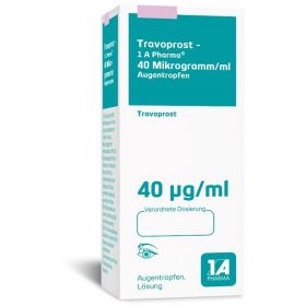 Travoprost - 1 A Pharma 40 ug/ml Augentropfen günstig im Preisvergleich