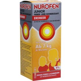 Nurofen JR Fieber-und Schmerzsaft Erdbeer 40mg/ml günstig im Preisvergleich
