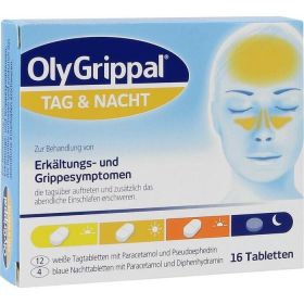 Olygrippal Tag & Nacht 500 mg/60 mg Tabletten günstig im Preisvergleich