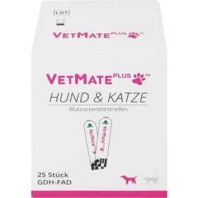 VetMate PLUS Blutzuckerteststreifen Hund+Katze günstig im Preisvergleich