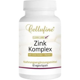 Cellufine Zink-Komplex + Vitamin C - 25 mg Zink günstig im Preisvergleich