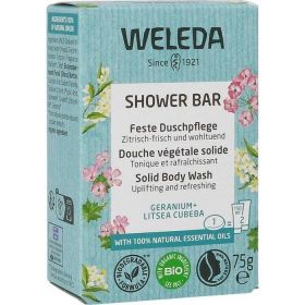WELEDA Feste Duschpflege Geranium + Litsea Cubeba günstig im Preisvergleich