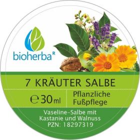 7 KRÄUTER SALBE Pflanzliche Fußpflege günstig im Preisvergleich