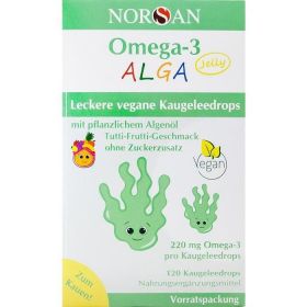 NORSAN Omega-3 ALGA Jelly Vorratspackung f. Kinder günstig im Preisvergleich