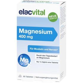 elacvital Magnesium 400 mg günstig im Preisvergleich