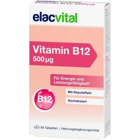 elacvital Vitamin B12 500 ug günstig im Preisvergleich