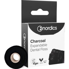 Öko Zahnseide Kohle variable Breite Minze Nordics günstig im Preisvergleich