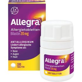 Allegra Allergietabletten 20 mg Tabletten Dose günstig im Preisvergleich