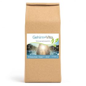 Gehirn+ Vita 500g Vorratsbeutel (mit D-Galactose, Eisen & Zink) günstig im Preisvergleich