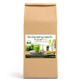 Bio Gerstengrassaft-Pulver Vita 400g Pulver im Vorratsbeutel günstig im Preisvergleich