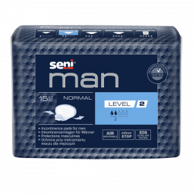 Inkontinenzeinlagen Seni Man Normal  Leve 2 - 15 Stück  günstig im Preisvergleich