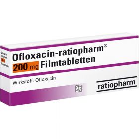 Ofloxacin-ratiopharm 200mg Filmtabletten günstig im Preisvergleich