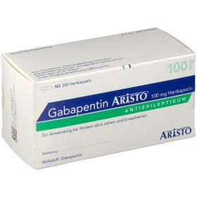 Gabapentin Aristo 100 mg Hartkapseln günstig im Preisvergleich