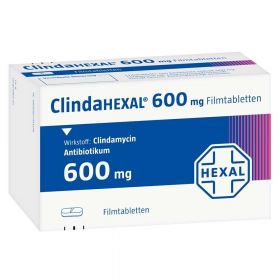 ClindaHEXAL 600mg Filmtabletten günstig im Preisvergleich