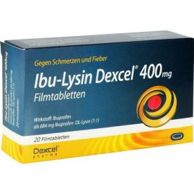 Ibu-Lysin Dexcel 400 mg Filmtabletten günstig im Preisvergleich