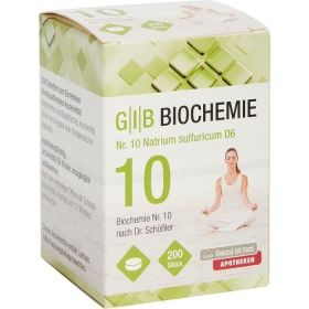 GIB Biochemie Nr.10 Natrium sulfuricum D 6 günstig im Preisvergleich