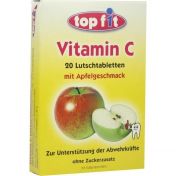 TOPFIT VITAMIN C LUTSCHTABLETT mit Apfelgeschmack