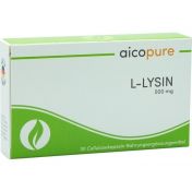 L-LYSIN 500 mg Kapseln