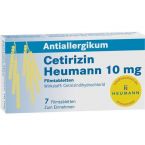 Cetirizin Heumann 10mg Filmtabletten im Preisvergleich