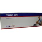 Tricodur Genu Bandage weiß-blau Gr. L im Preisvergleich