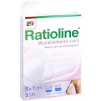 Ratioline Wundverband steril 5x7cm im Preisvergleich