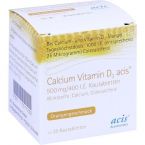 Calcium Vitamin D3 acis 500mg/400 I.E. Kautablette im Preisvergleich
