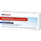 Paracetamol elac 500 mg Tabletten im Preisvergleich