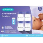 LANSINOH Muttermilchflasch.Neue Flaschenfo.4x160ml im Preisvergleich