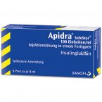 Apidra 100 E/ml SoloStar Fertigpen im Preisvergleich